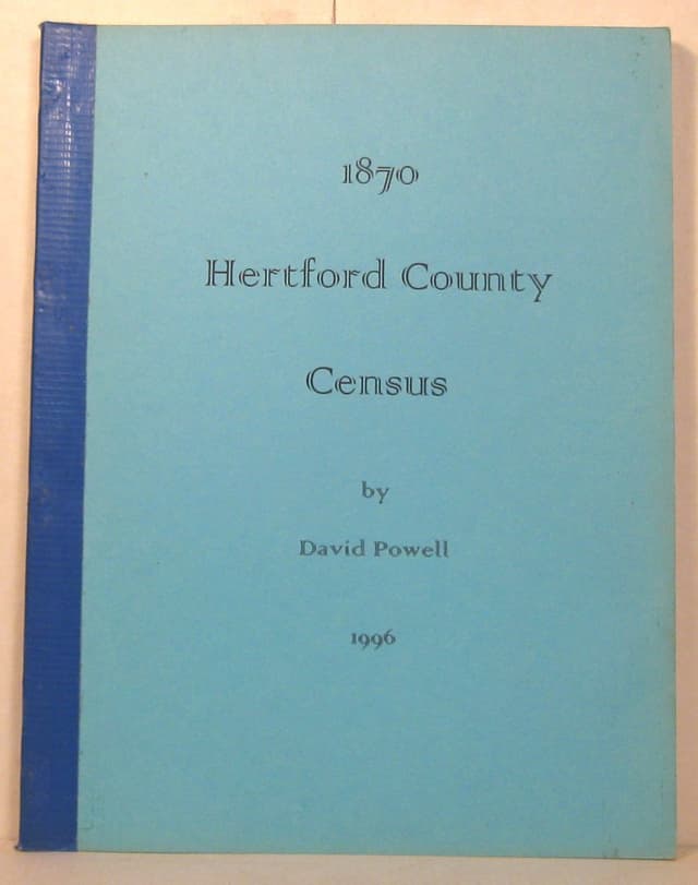 1870 Hertford County census