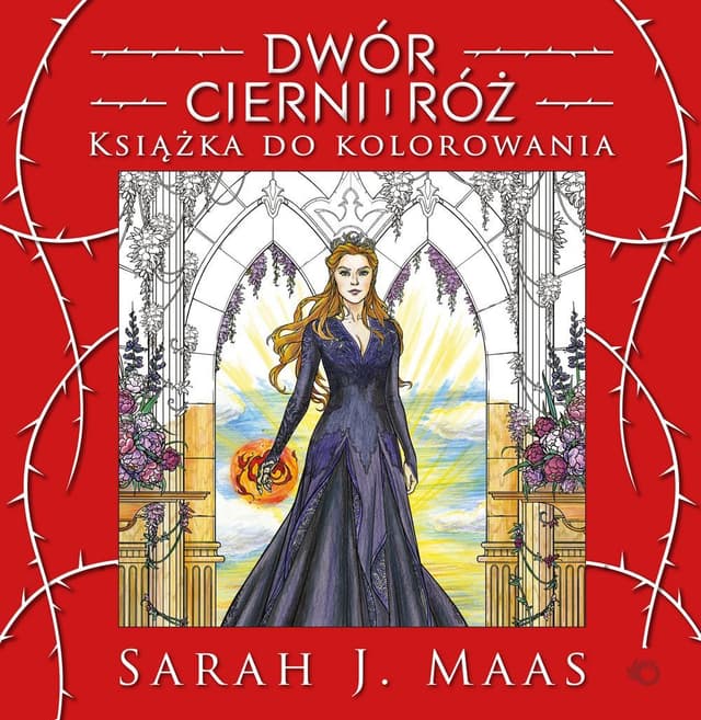Dwór cierni i róż. Książka do kolorowania