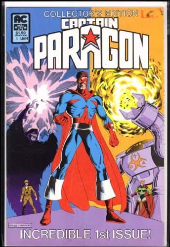AC Comics Captain Paragon