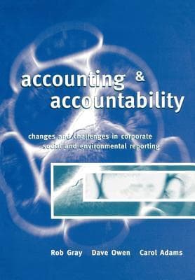 Accounting and Accountability