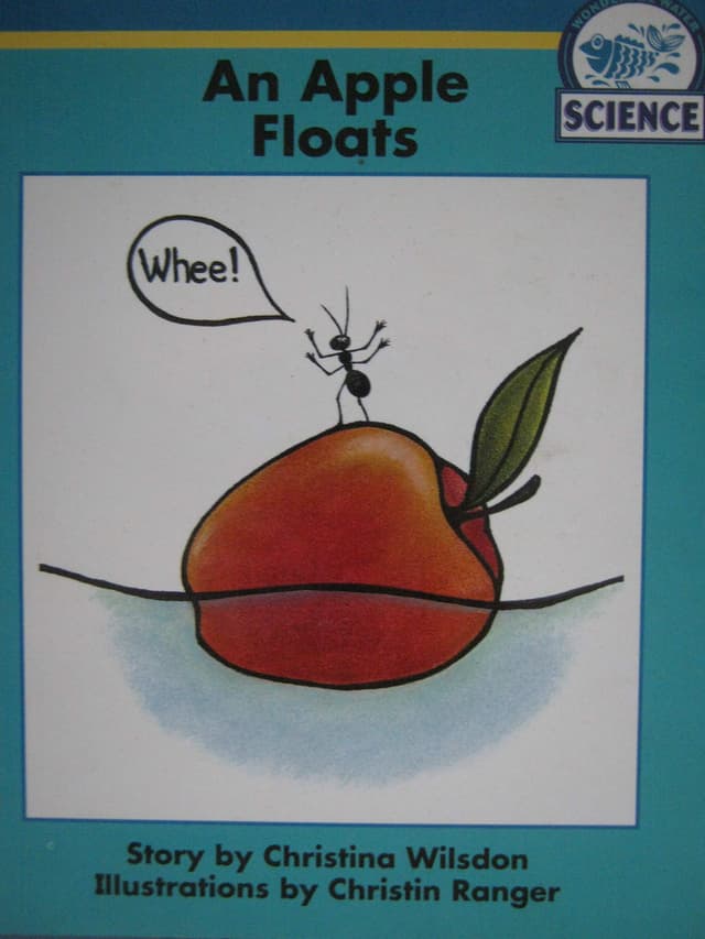 An Apple Floats [Science Wonderful Water]