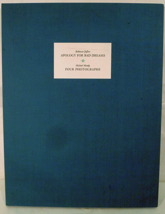 Apology for Bad Dreams