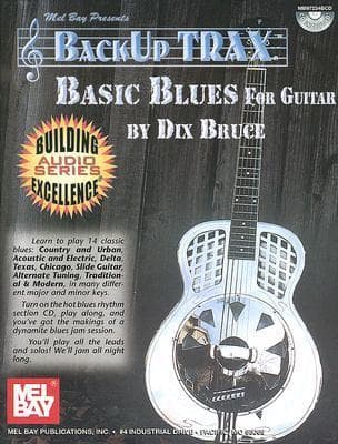 Backup Trax: Basic Blues for Guitar