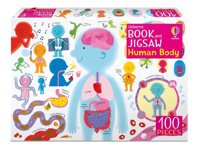 Book and Jigsaw: Human Body