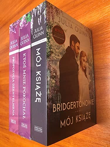 PAKIET Bridgertonowie Moj ksiaze / Ktos mnie pokochal / Propozycja dzentelmena