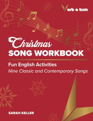 Christmas SONG WORKBOOK: Fun English Activities