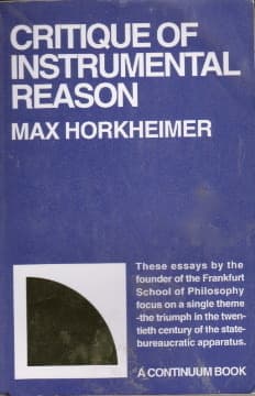 Critique of Instrumental Reason