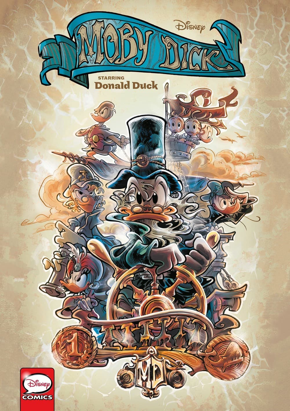 Disney Moby Dick, Starring Donald Duck