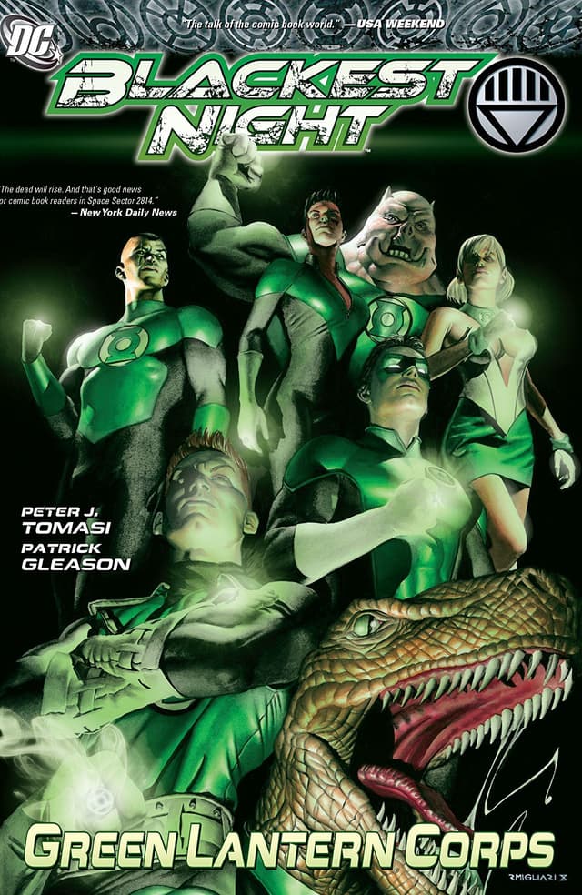 Green Lantern Corps, Volume 6: Blackest Night