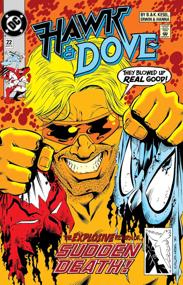 Hawk and Dove (1989-1991) #22