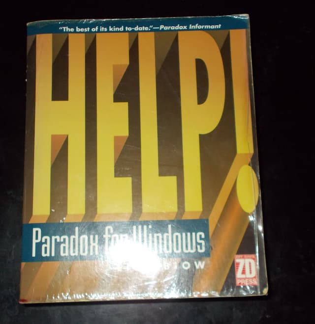 Help! Paradox for Windows