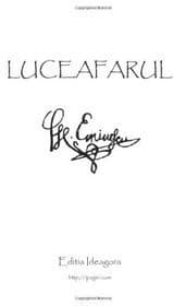 Mihai Eminescu - The Legend of the Evening Star: Legenda Luceafarului