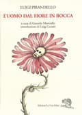 Man from the flower in his mouth