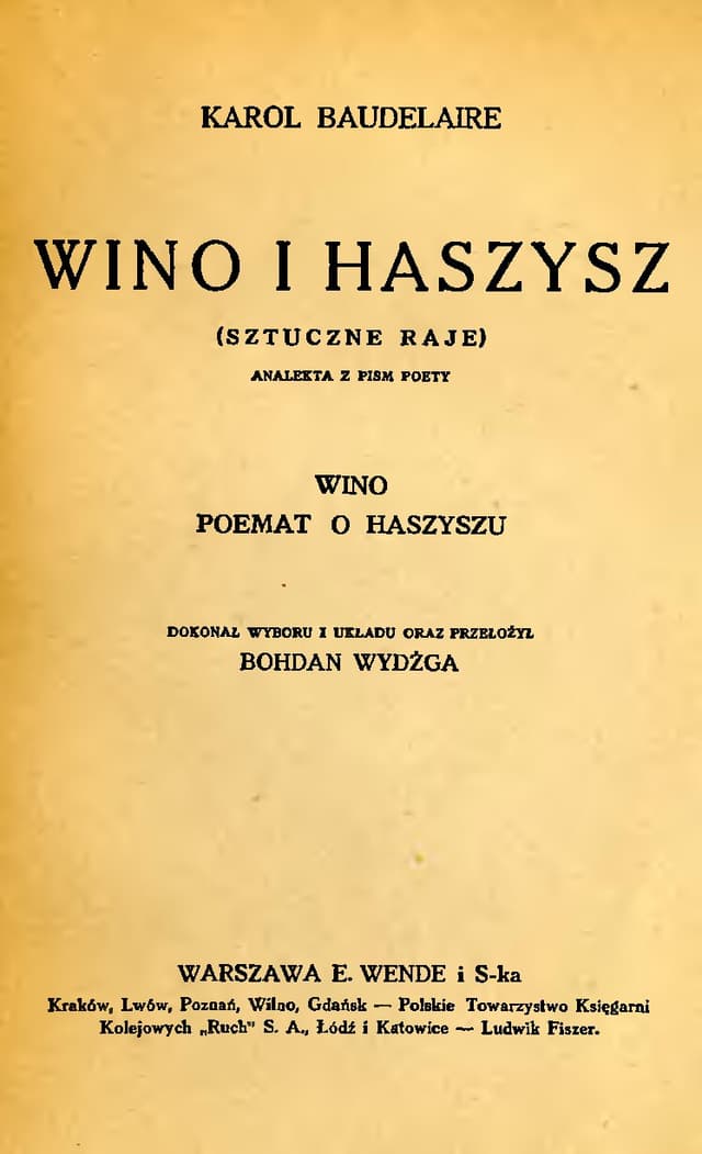 Wino i haszysz