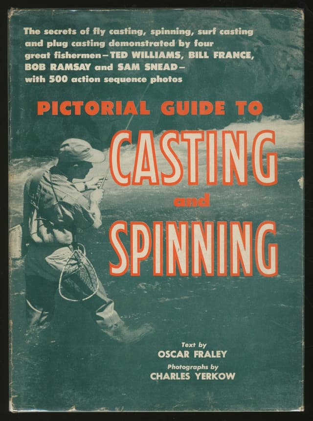 Pictorial guide to casting and spinning