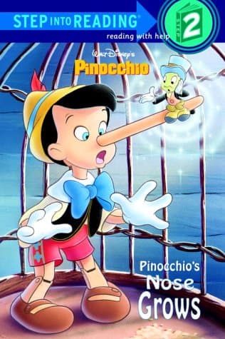 Pinocchio's Nose Grows (Disney Pinocchio)