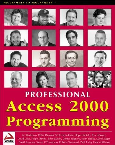 Professional Access 2000 Programming