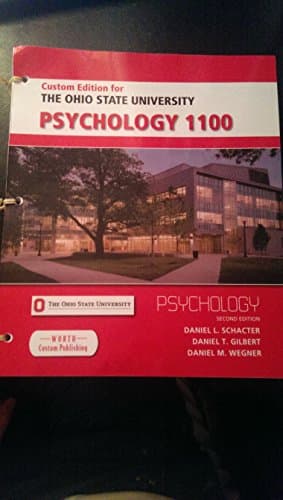 Psychology 1000 OSU Custom Edition