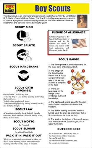 QuickMarks: Boy Scouts 5-pack
