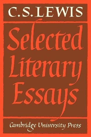 Selected Literary Essays