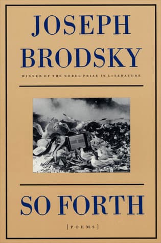 So Forth: Poems