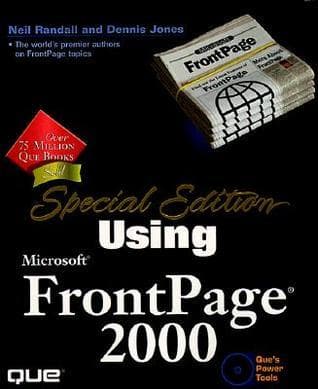 Special Edition Using Microsoft Frontpage 2000