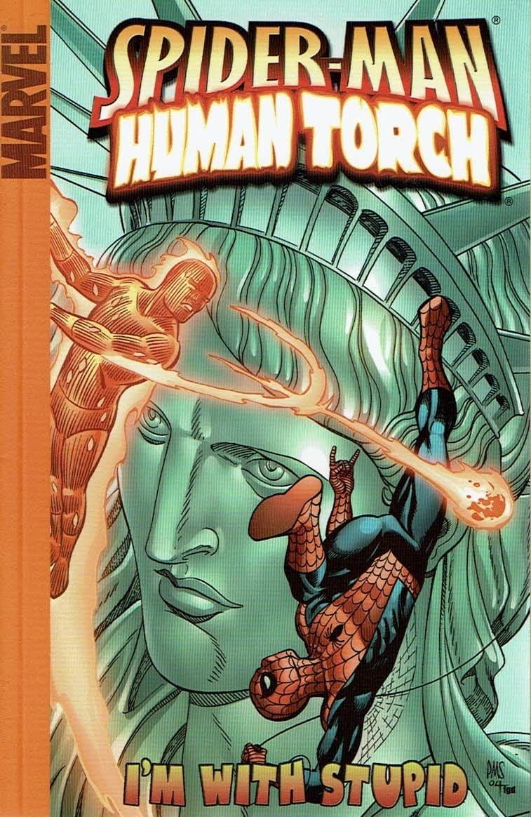Spider-Man/Human Torch: I'm with Stupid