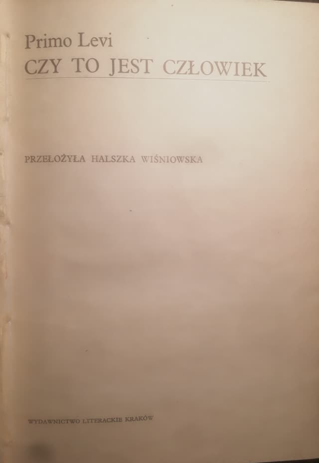 Czy to jest człowiek