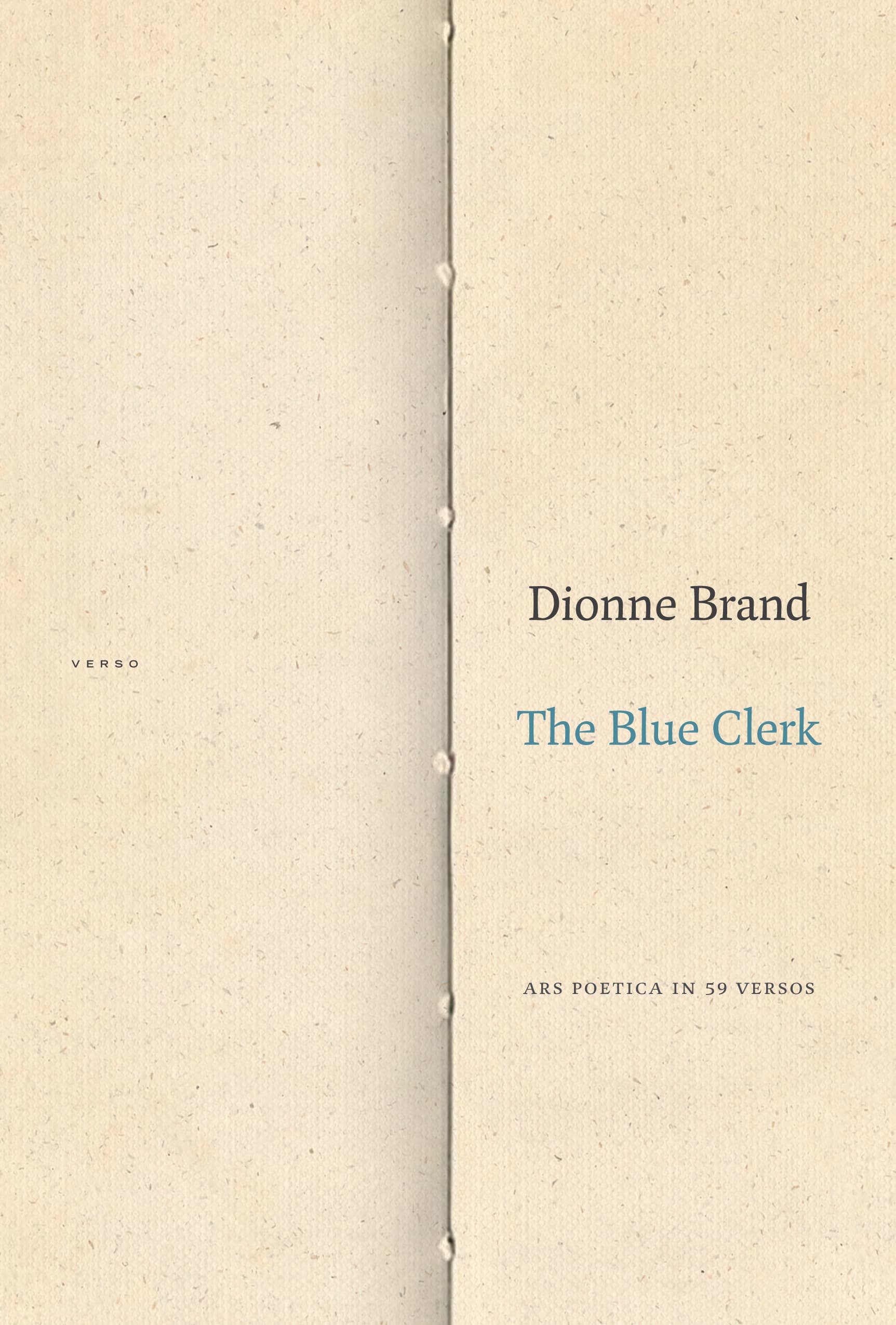 The Blue Clerk: Ars Poetica in 59 Versos
