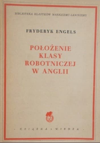 Położenie klasy robotniczej w Anglii