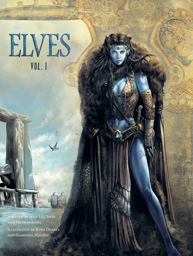 The Crystal of the Blue Elves