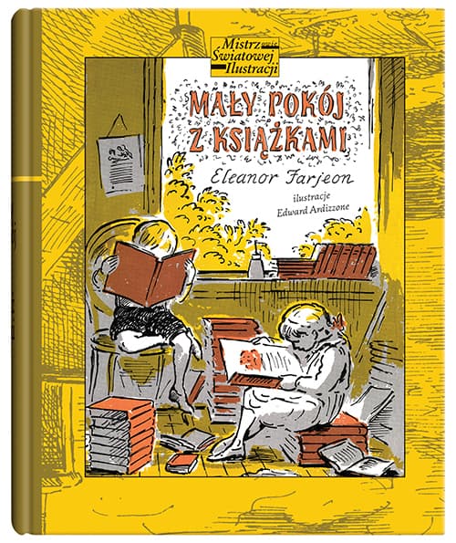 Mały pokój z książkami