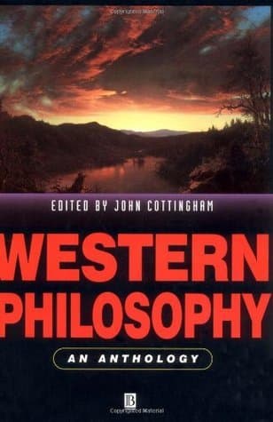 Western Philosophy: An Anthology