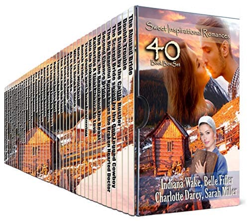 40 Sweet Inspirational Romances: 40 Book Box Set