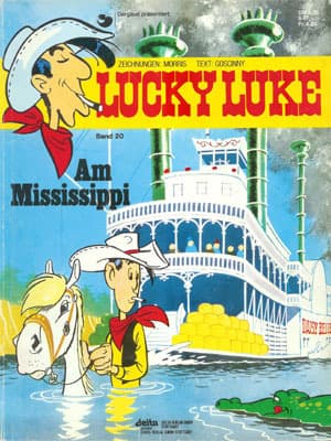 Steaming Up the Mississippi (Lucky Luke) (Volume 79)