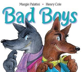 Bad Boys: A Witty Picture Book About Two Wolves and Clever Sheep for Kids