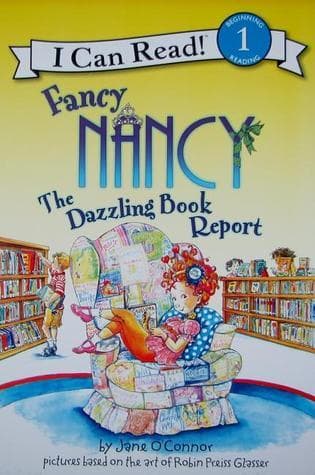 Fancy Nancy: The Dazzling Book Report: A Beloved I Can Read Story with Illustrations for Kids (Ages 4-8)