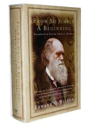 From So Simple a Beginning: Voyage of the Beagle / Origin of Species / Descent of Man / Expression of Emotions in Man & Animals
