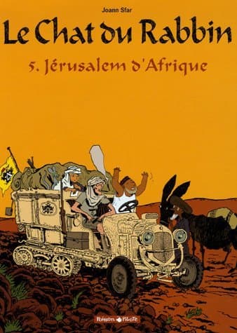 Die Katze des Rabbiners 5. Jerusalem in Afrika by Joann Sfar (2007-05-06)