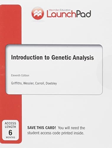 LaunchPad for Griffith's Introduction to Genetic Analysis