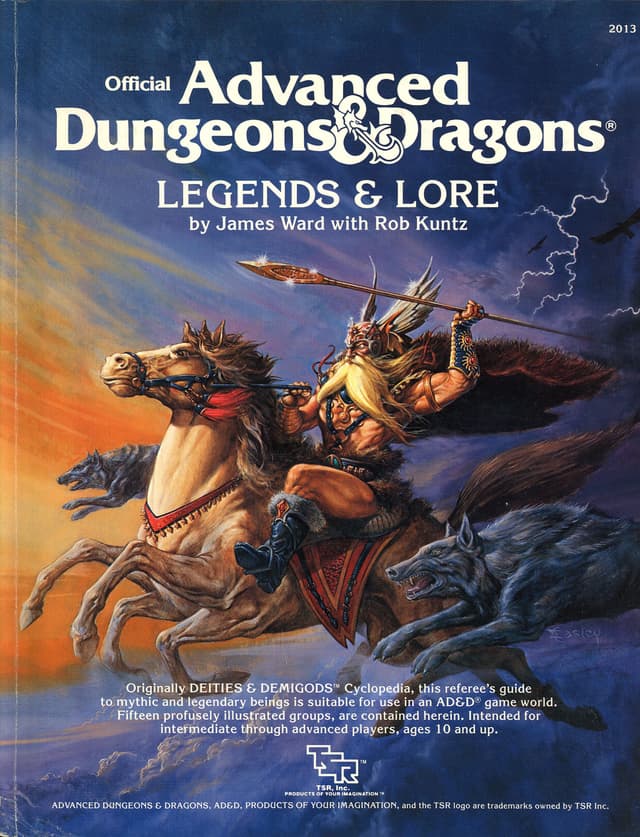 Legends and Lore: Cyclopedia of Gods and Heroes from Myth and Legend
