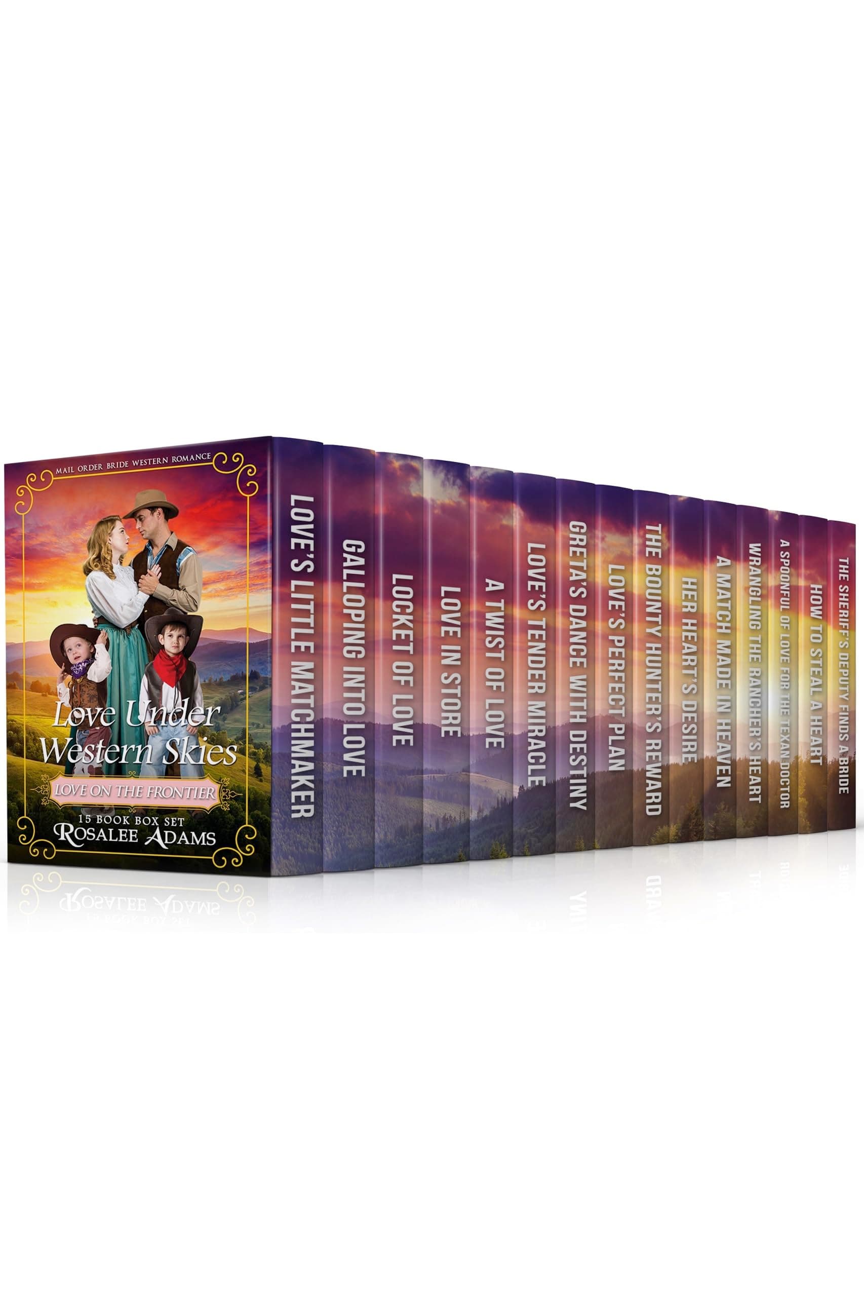 Love Under Western Skies: 15 Book Box Set
