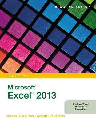 New Perspectives on Microsoft Excel 2013, Introductory - Standalone book