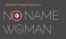 No Name Woman