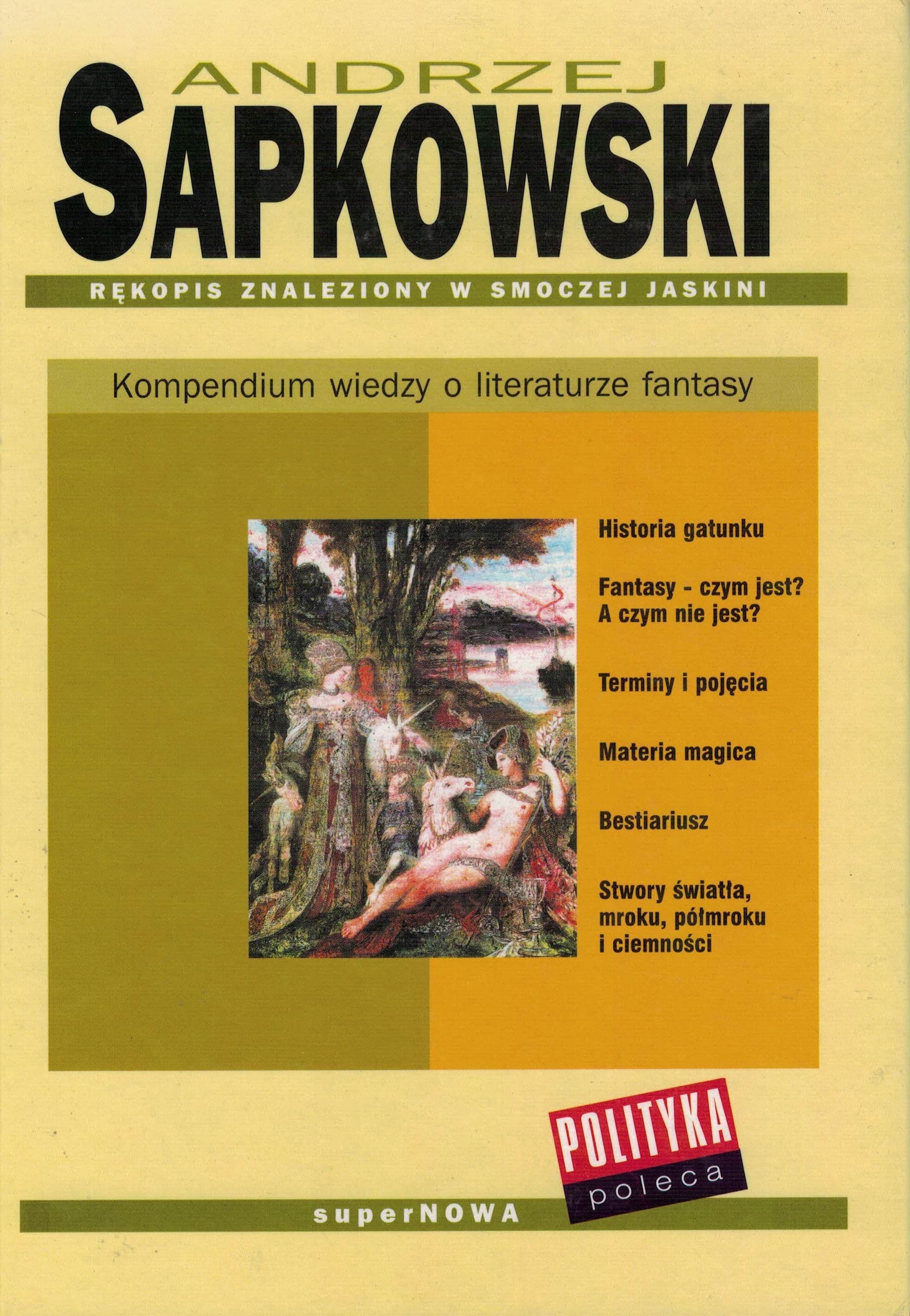 Rękopis znaleziony w smoczej jaskini: Kompendium wiedzy o literaturze fantasy