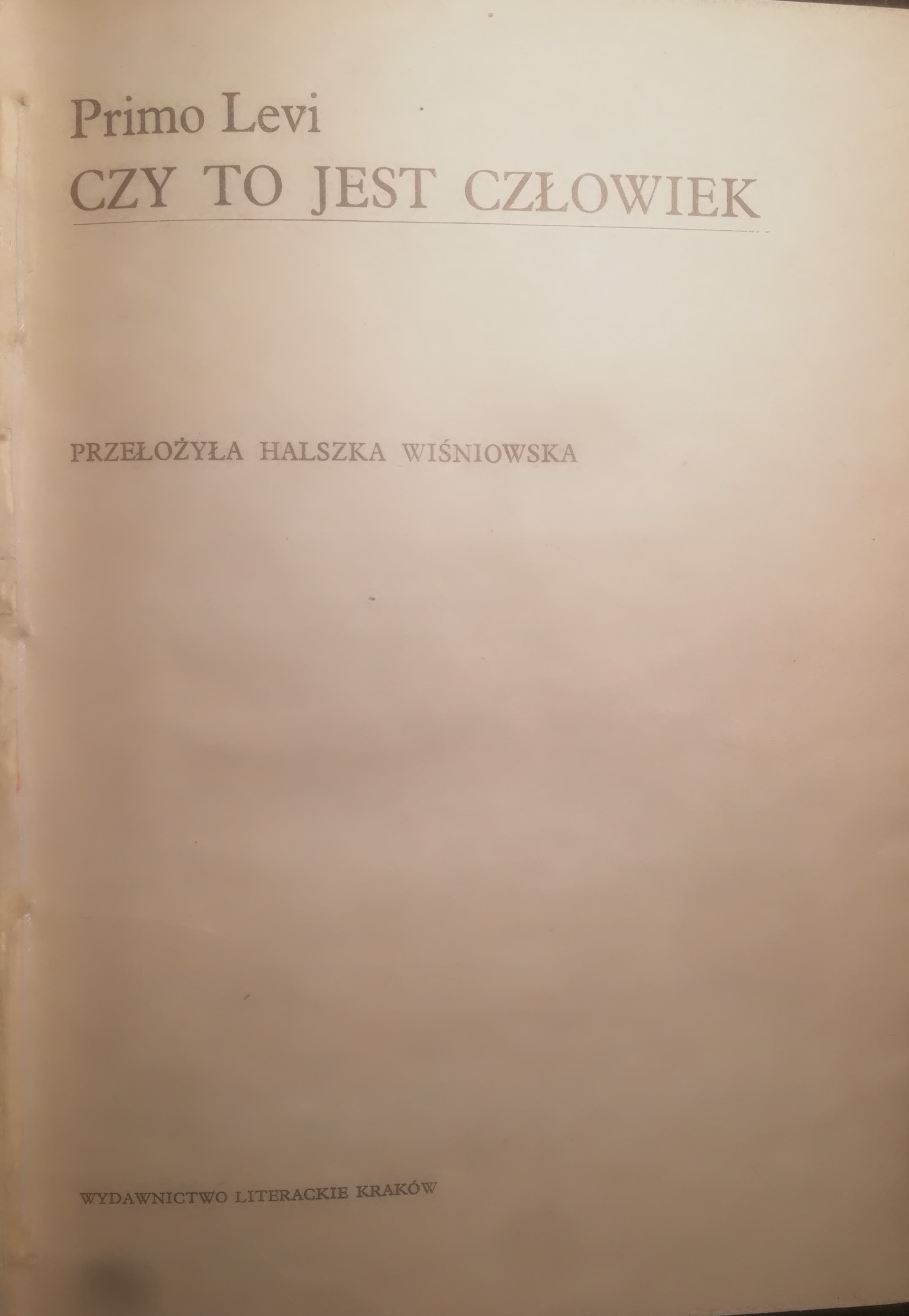 Czy to jest człowiek