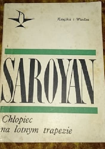 Chłopiec na lotnym trapezie