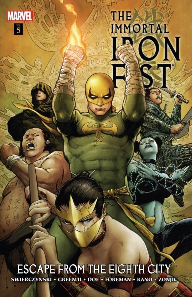 The Immortal Iron Fist, Vol. 5: Escape from the Eighth City